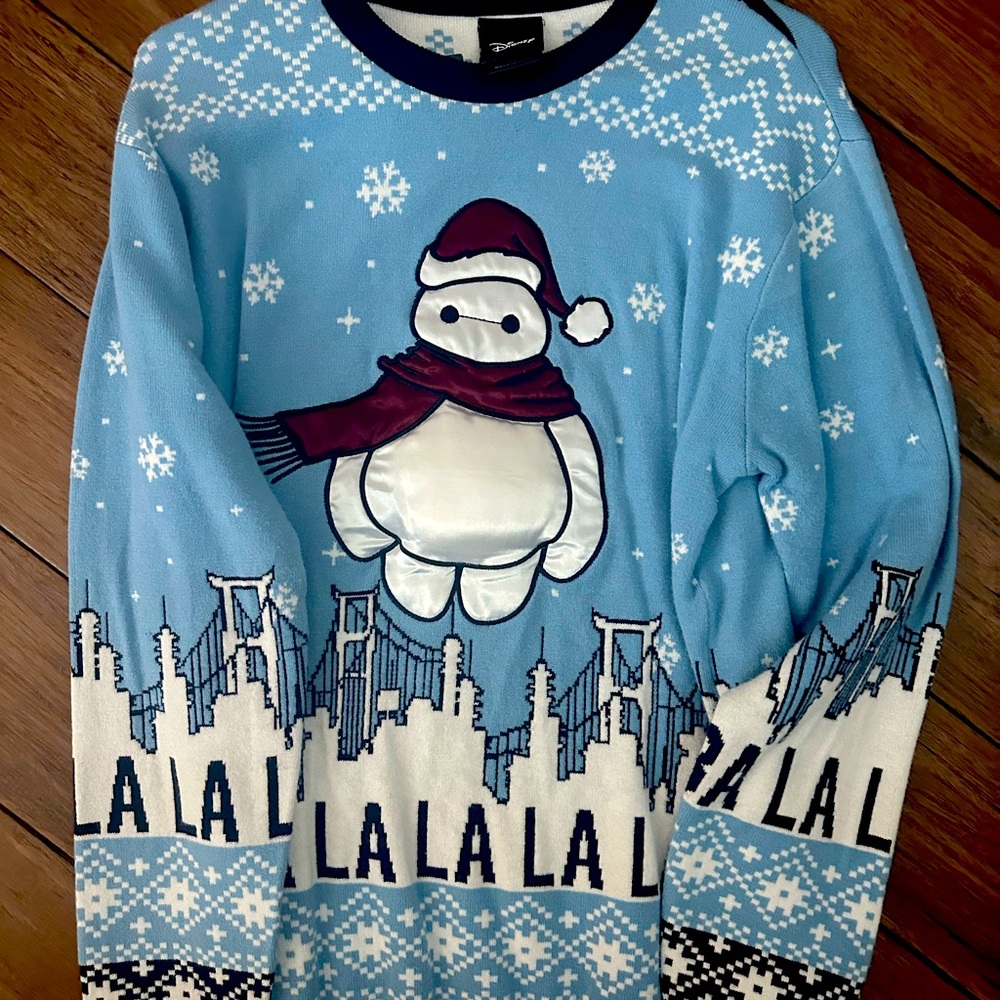 NWT Disney Big Hero 6 “Ugly” Sweater